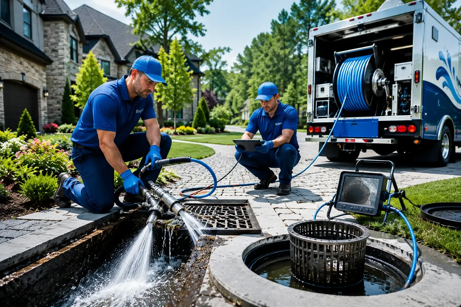 Local outdoor drain cleaning professionals in Keasbey, NJ