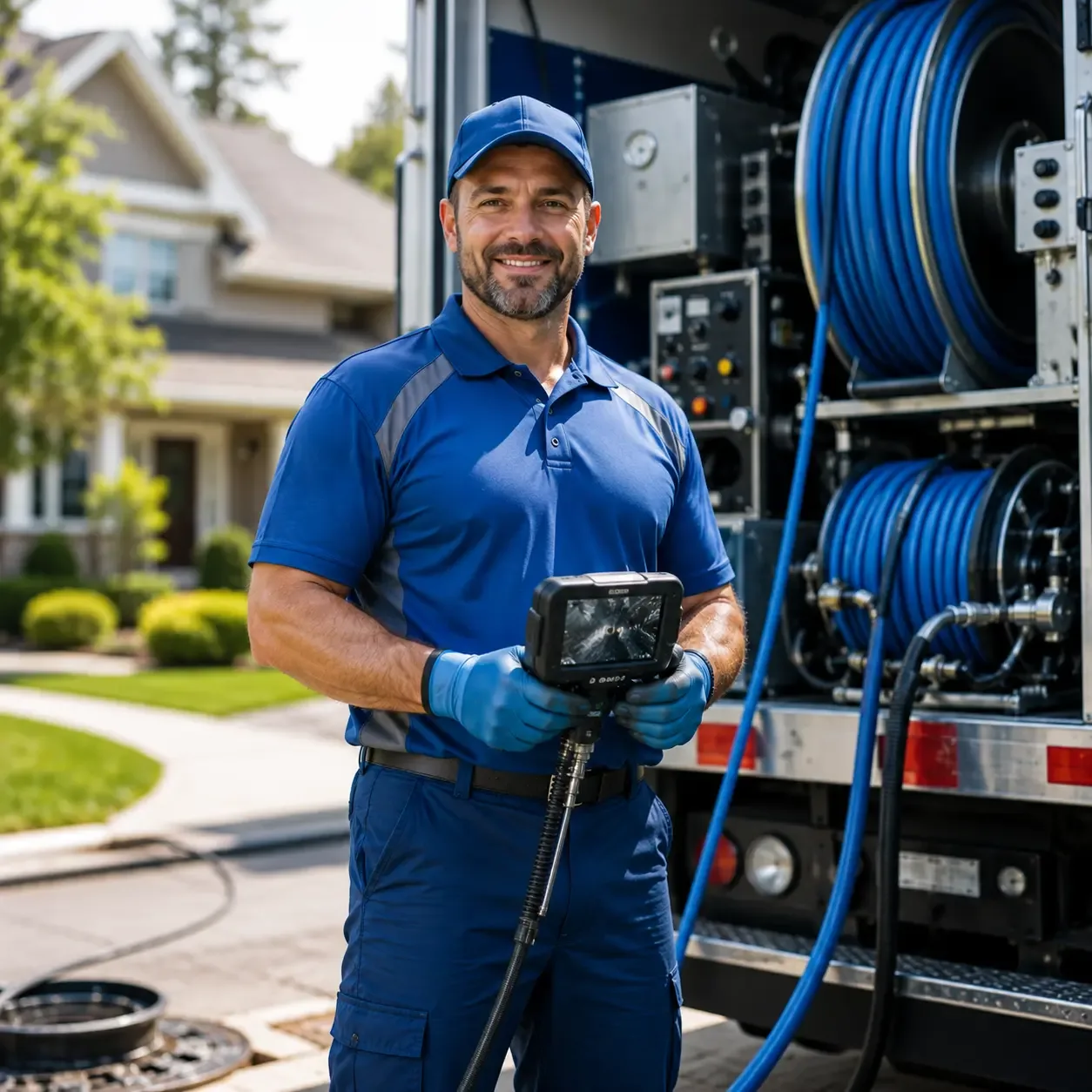 Local outdoor drain cleaning specialists in Keasbey, NJ